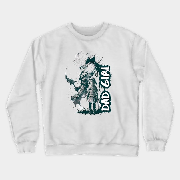 DAD GIRL Crewneck Sweatshirt by samsamteez